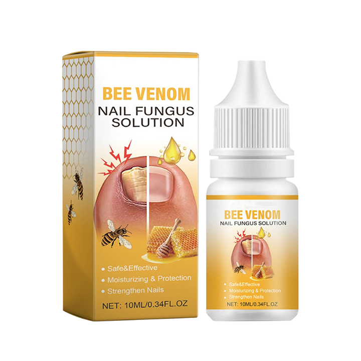 BeeVenom Nail Fungus Solution 🔥 Last Day Sale Off 70%🔥