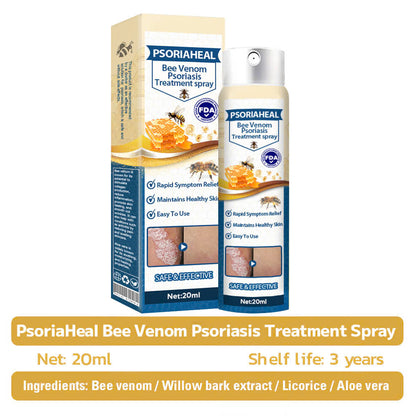 PsoriaHeal Bee Venom Psoriasis Treatment Spray 🔥 Last Day Sale Off 60%🔥